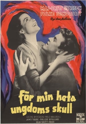 Poster För min heta ungdoms skull 1952