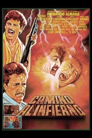 Poster Camino al infierno 1987