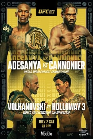 Poster UFC 276: Adesanya vs. Cannonier (2022)