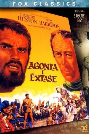Poster Agonia e Êxtase 1965