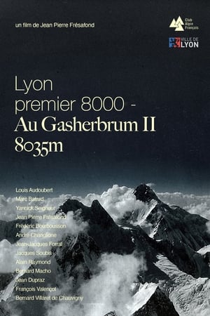 Poster Lyon Premier 8000, Au Gasherbrum II - 8035m (1975)