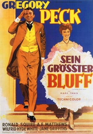 Poster Sein größter Bluff 1954