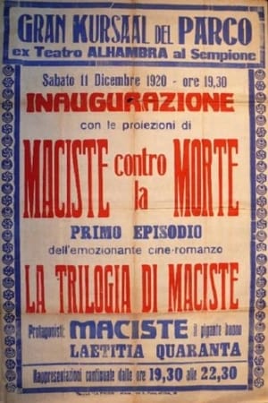 Poster La trilogia di Maciste (1920)