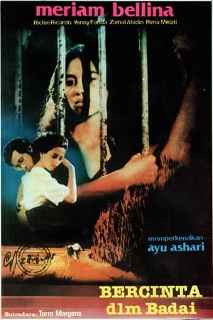 Poster Bercinta dalam Badai (1984)