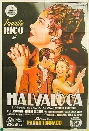 Poster Malvaloca 1954