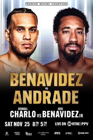 Poster David Benavidez vs. Demetrius Andrade (2023)