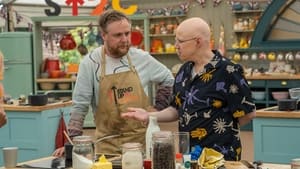 The Great Celebrity Bake Off for Stand Up To Cancer AJ Odudu, Gemma Collins, Jessica Hynes, Tim Key