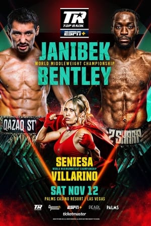 Poster di Janibek Alimkhanuly vs Denzel Bentley