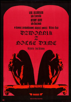 Poster Dzwonnik z Notre Dame 1956