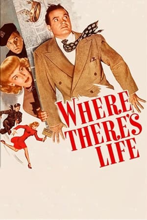 Poster Where There's Life 1947
