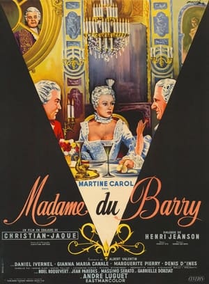 Poster Madame Dubarry 1954