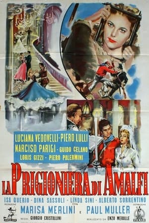 Poster La prigioniera di Amalfi 1954