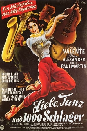 Poster Liebe, Tanz und 1000 Schlager 1955