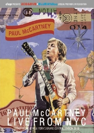 Paul McCartney: Live from NYC poster