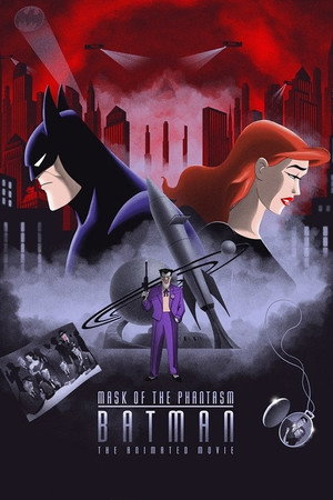 Постер мультфильма «Бэтмен: Маска Фантазма (1993)» — (17 из 74)
