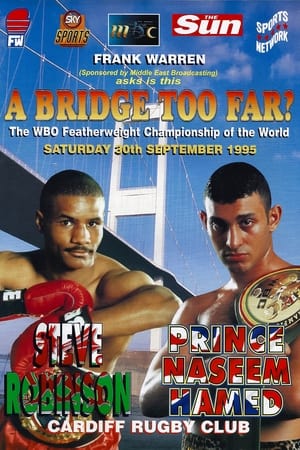 Poster Steve Robinson vs. Naseem Hamed 1995
