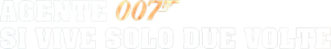 Agente 007 - Si vive solo due volte (1967) Streaming ITA official logo
