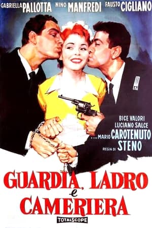 Poster Guardia, ladro e cameriera 1958