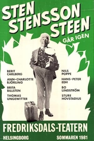 Poster Sten Stensson Stéen går igen 1982