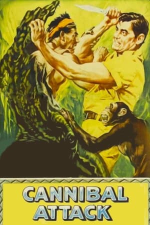 Poster Jungle Jim sous la menace des cannibales 1954