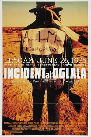 Poster Incidente a Oglala 1992