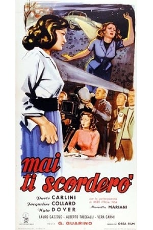 Poster Mai ti scorderò (1956)