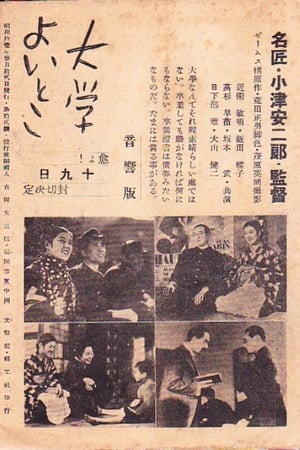 Poster 大学よいとこ 1936