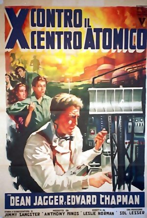 Poster di X contro il centro atomico