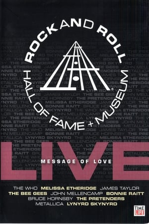 Poster Rock and Roll Hall of Fame Live - Message of Love 2024