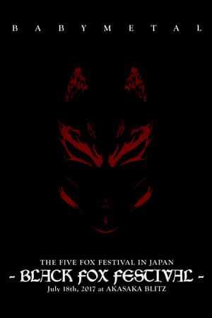 BABYMETAL - The Five Fox Festival in Japan - Black Fox Festival poster