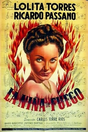 Poster La niña de fuego (1952)