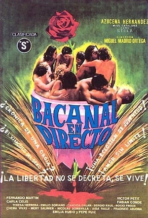 Bacanal en directo poster