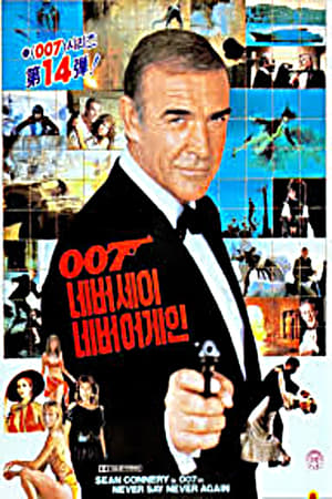 Poster 007 네버 세이 네버 어게인 1983