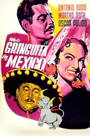 Poster Una gringuita en México 1951