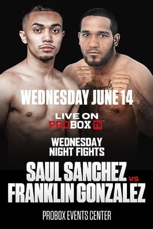 Poster Saul Sanchez vs. Franklin Gonzalez 2023