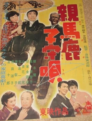 Poster 親馬鹿子守唄 1955
