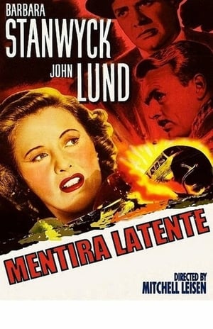 Poster Mentira latente 1950