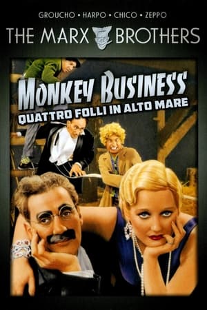 Poster di Monkey Business - Quattro folli in alto mare