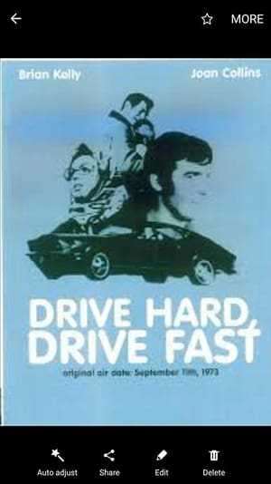 Poster Drive Hard, Drive Fast 1973