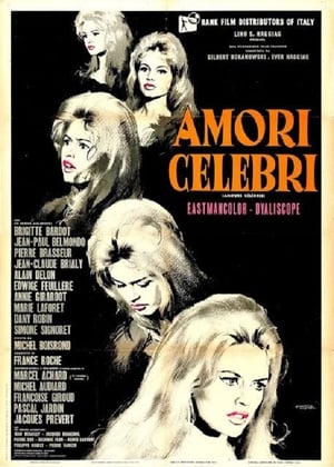Poster Amori celebri 1961