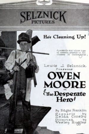Poster The Desperate Hero 1920