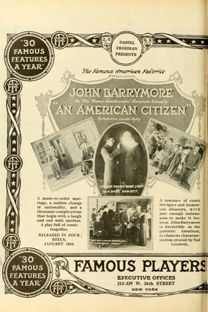 Poster An American Citizen (1914)