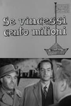 Poster Se vincessi cento milioni 1953