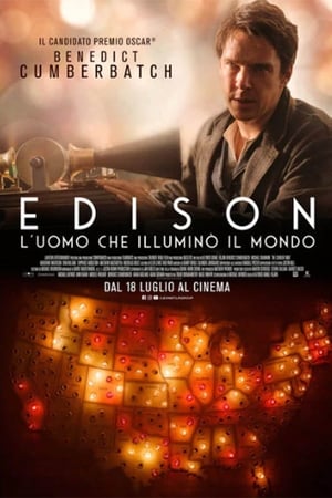 Poster Edison - L'uomo che illuminò il mondo 2018