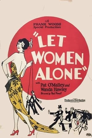 Poster Let Women Alone 1925