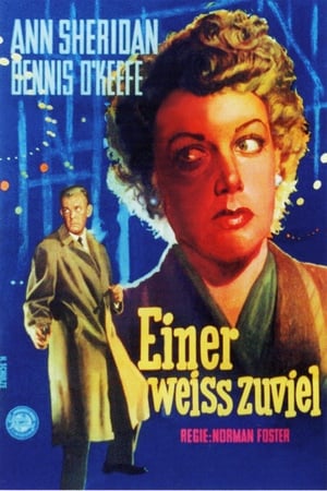 Poster Einer weiß zuviel 1950