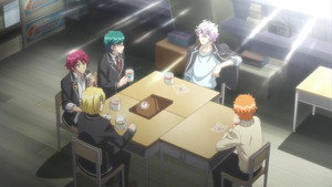 Binan Koukou Chikyuu Bouei-bu Happy Kiss!: 1×1