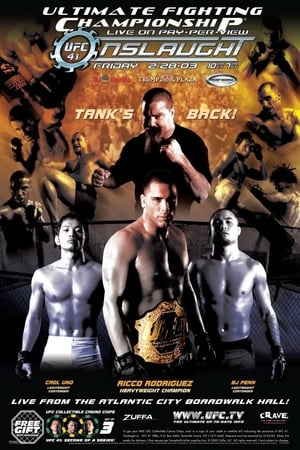 Poster UFC 41: Onslaught 2003