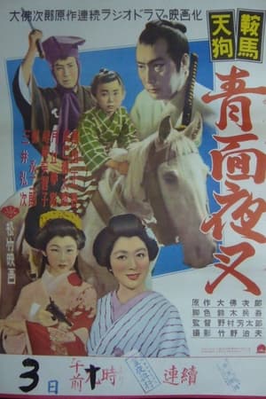 Poster 鞍馬天狗 青面夜叉 1953