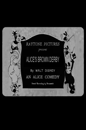 Poster Alice's Brown Derby 1926